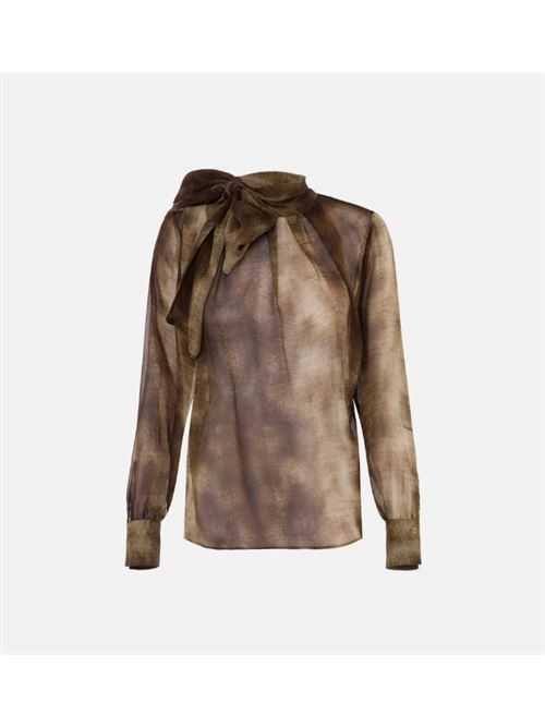BLUSA IN VOILE ELISABETTA FRANCHI | CA12857E2EL1 Lizard
